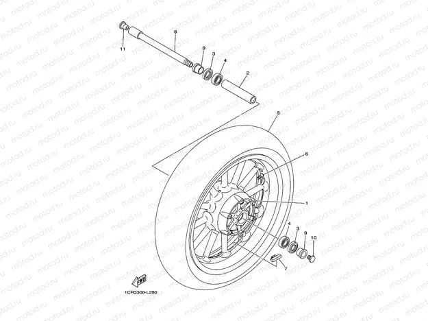 FRONT WHEEL
