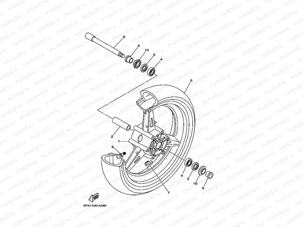 FRONT WHEEL