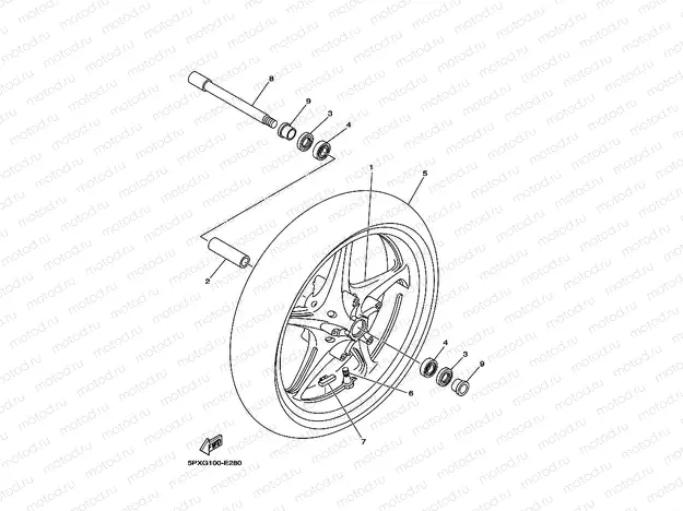 FRONT WHEEL