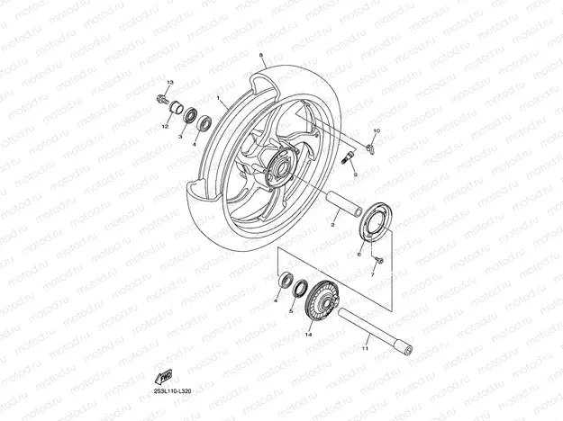 FRONT WHEEL