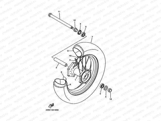 Front wheel