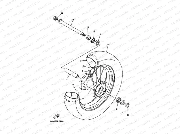 FRONT WHEEL