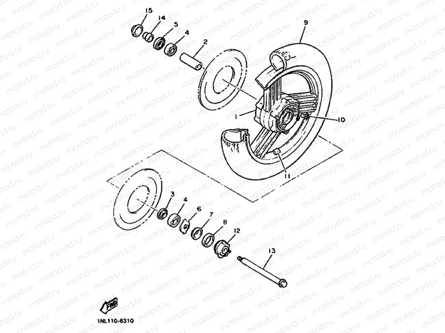 FRONT WHEEL