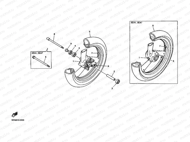 Front wheel