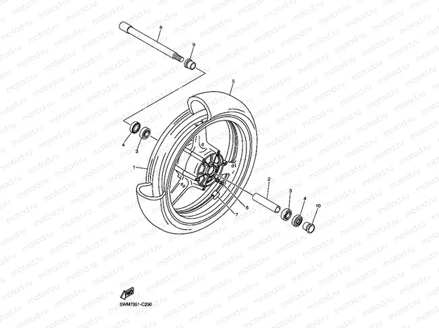 FRONT WHEEL