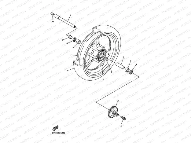 FRONT WHEEL