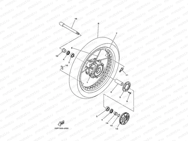 FRONT WHEEL