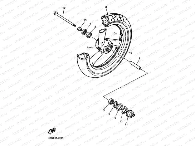 FRONT WHEEL