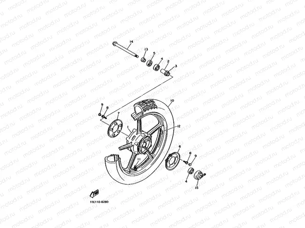 FRONT WHEEL