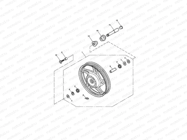 Front Wheel 469050
