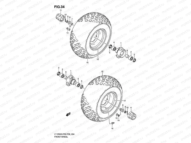FRONT WHEEL