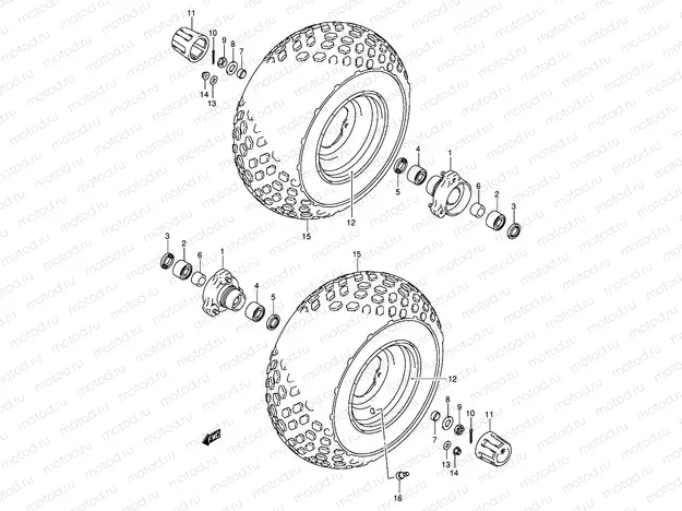 FRONT WHEEL