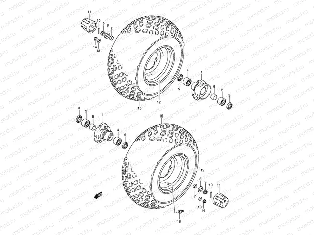 FRONT WHEEL