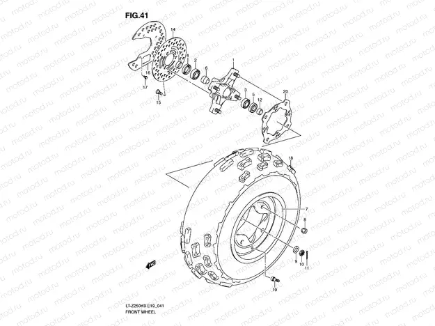 FRONT WHEEL