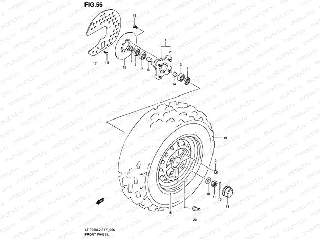 FRONT WHEEL