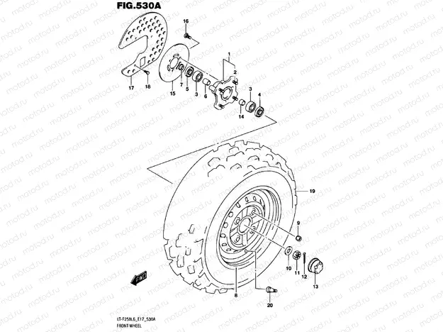 FRONT WHEEL