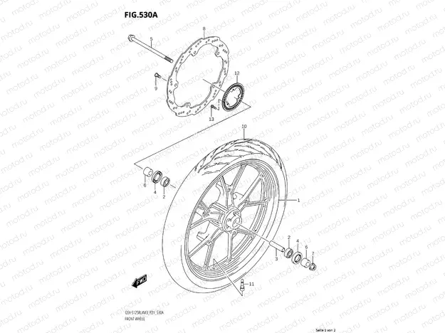 FRONT WHEEL