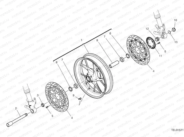 FRONT WHEEL