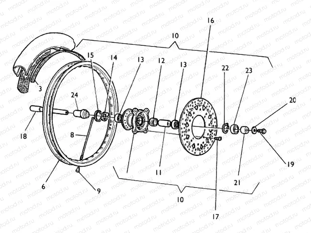 FRONT WHEEL