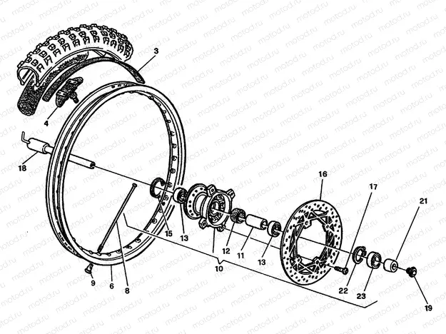 FRONT WHEEL