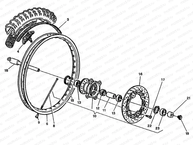 FRONT WHEEL