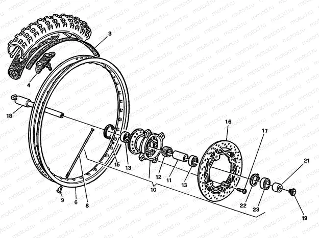 FRONT WHEEL