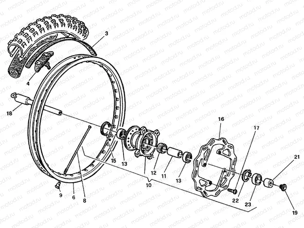 FRONT WHEEL