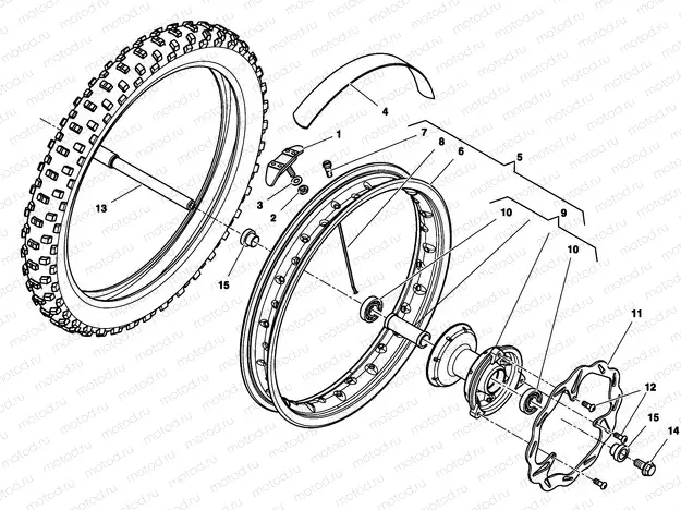 FRONT WHEEL