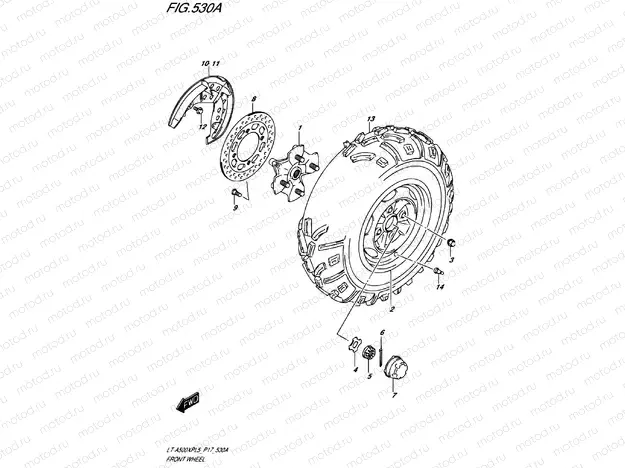 FRONT WHEEL
