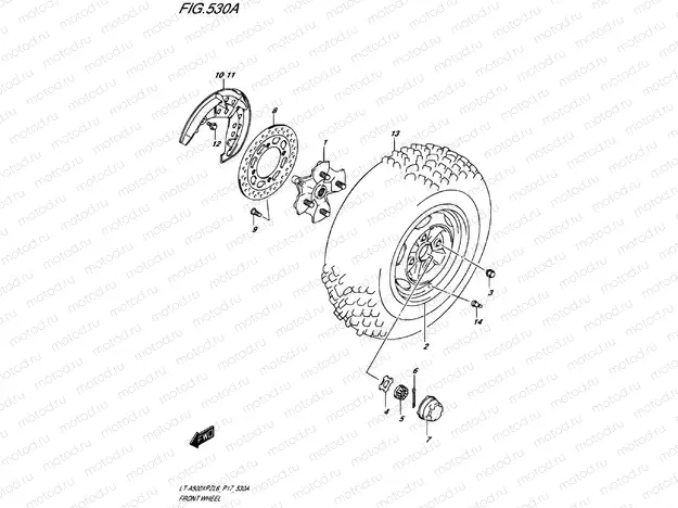 FRONT WHEEL