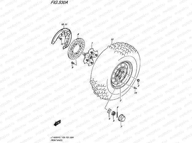 FRONT WHEEL