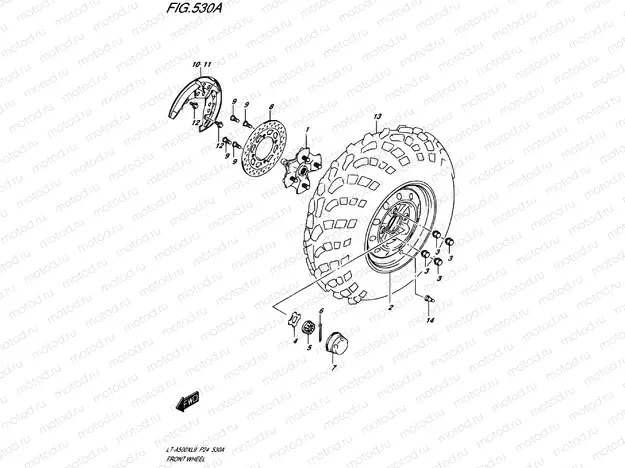 FRONT WHEEL