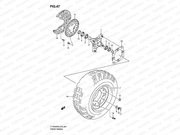FRONT WHEEL