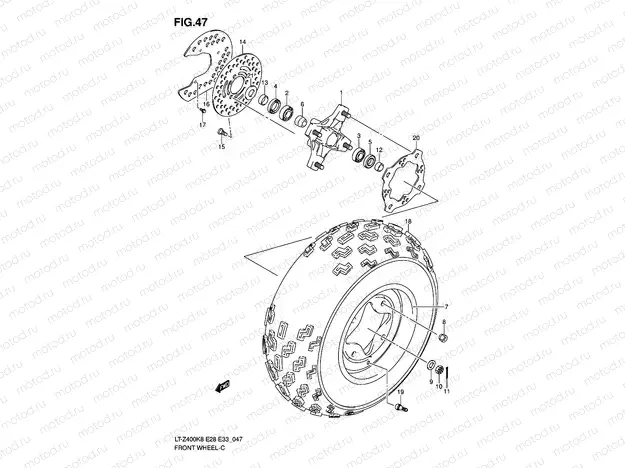 FRONT WHEEL
