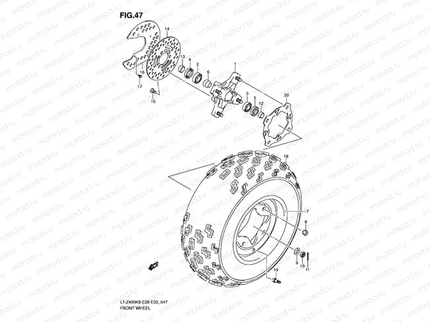 FRONT WHEEL