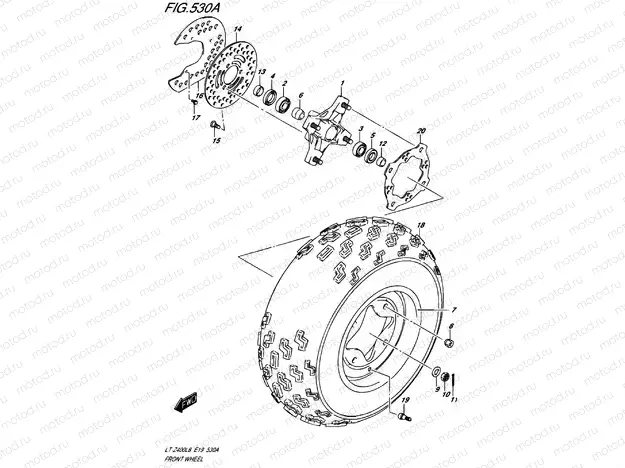 FRONT WHEEL