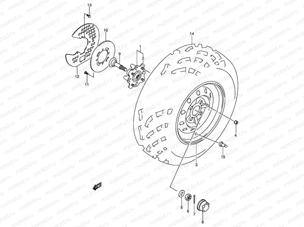 FRONT WHEEL