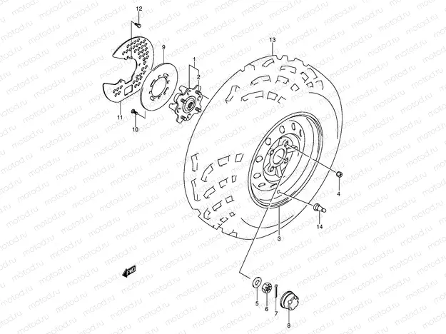 FRONT WHEEL