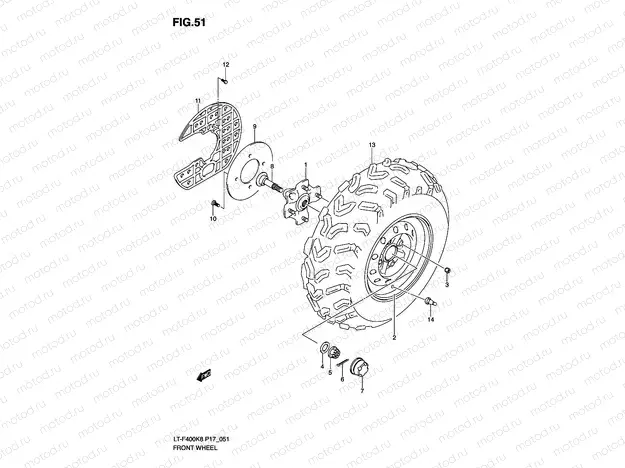 FRONT WHEEL