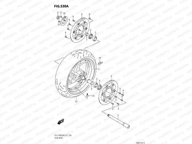 FRONT WHEEL