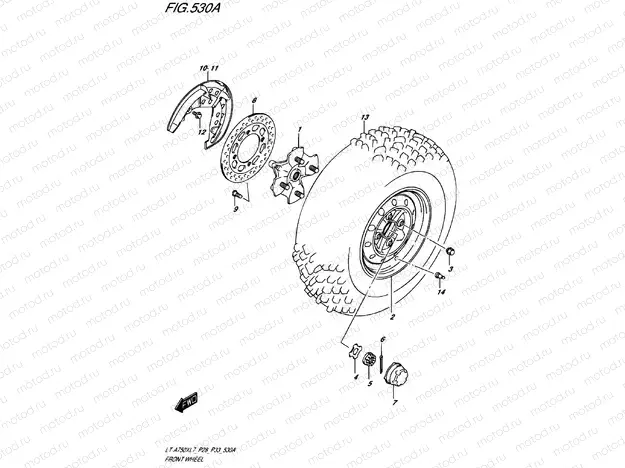 FRONT WHEEL