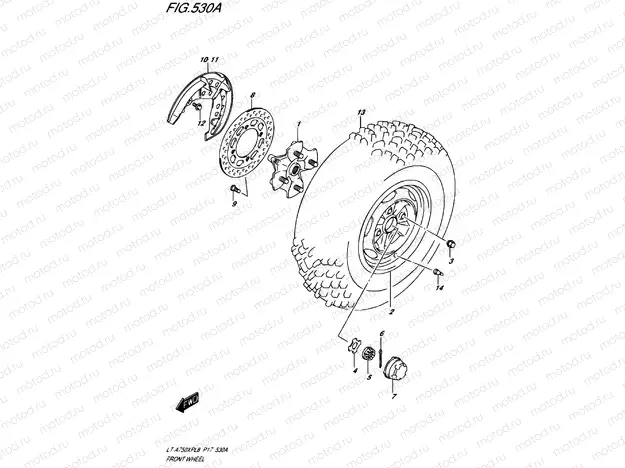 FRONT WHEEL