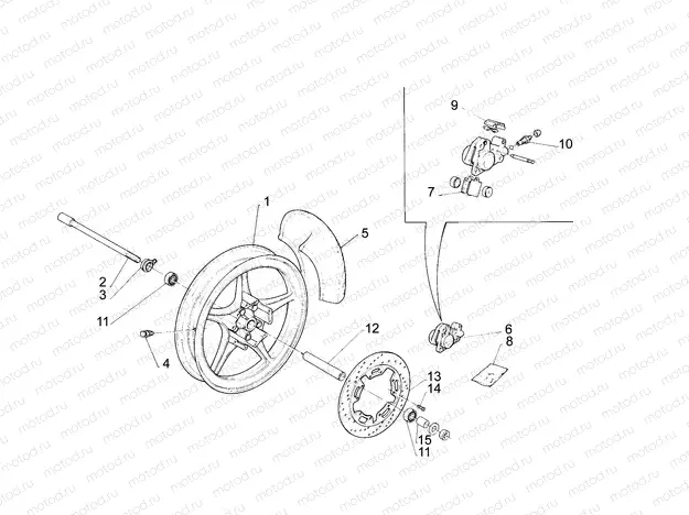 Front wheel
