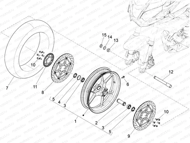 Front wheel