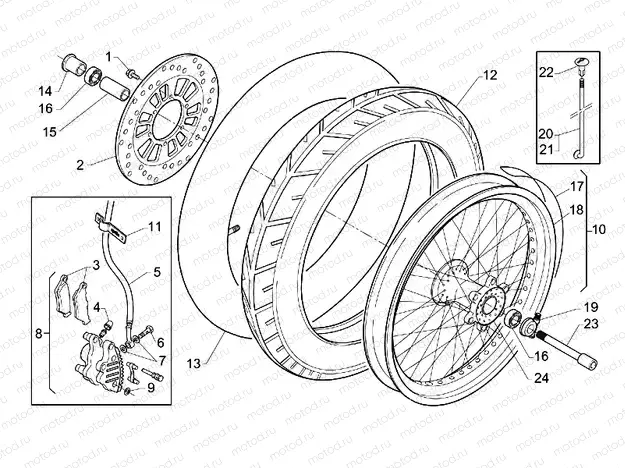 Front wheel
