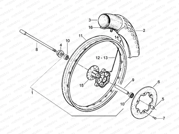 Front wheel