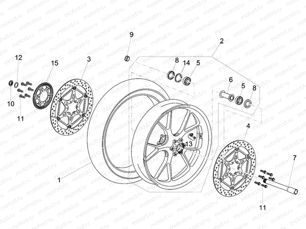 Front wheel