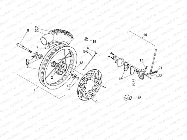 Front wheel