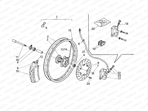 Front wheel