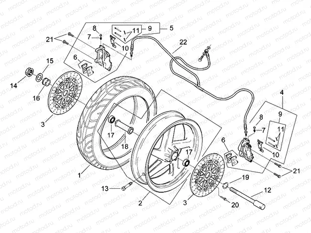 Front wheel